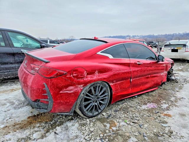 2017 Infiniti Q60 VIN JN1FV7EL1HM701516 COPART salvage auction — FRONT END, Il - Salvage Certificate, sold $3,450 on 2026-07-08 (photo 3)