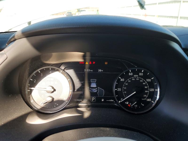 2020 Infiniti Qx80 VIN JN8AZ2NF6L9703304 COPART salvage auction — MINOR DENT/SCRATCHES, Nc - Dealer Only Clean Title, sold $11,800 on 2026-07-07 (photo 9)