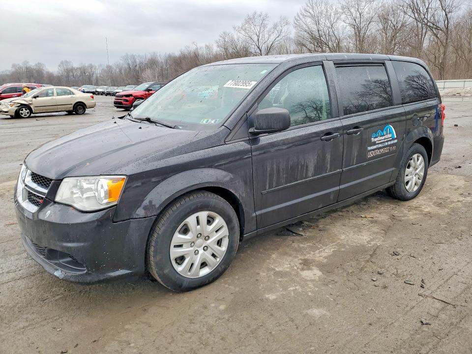 2017 Dodge Caravan VIN 2C4RDGBG9HR605893 COPART salvage auction — SIDE, ID - SALVAGE CERTIFICATE OF TITLE, sold $325 on 2026-07-02 (photo 1)