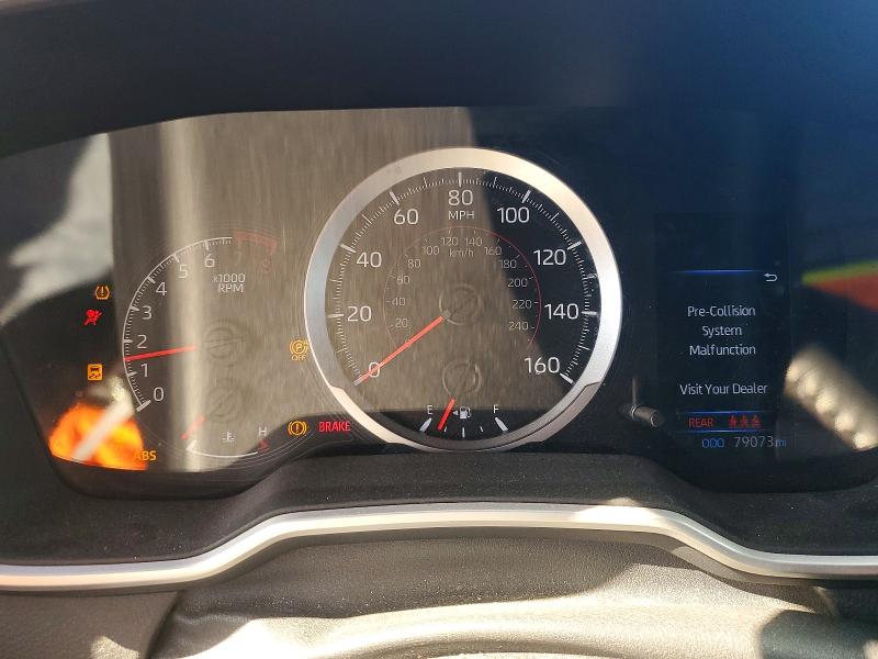 2021 Toyota Corolla hatchback VIN JTNB4MBE2M3106401 COPART salvage auction — ALL OVER, Tx - Certificate Of Title, sold $1,900 on 2026-07-17 (photo 9)