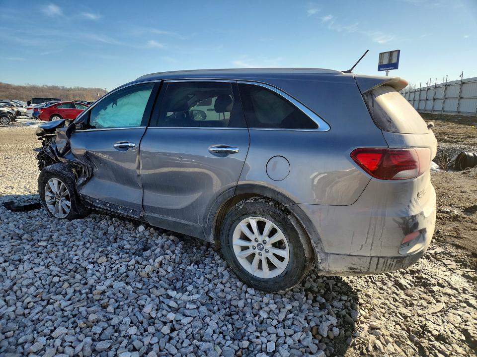2020 Kia Sorento VIN 5XYPGDA38LG658464 COPART salvage auction — FRONT END, Il - Salvage Certificate, sold $1,200 on 2026-07-08 (photo 2)