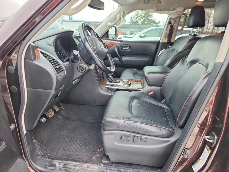 2020 Nissan Armada VIN JN8AY2NC2L9620185 COPART salvage auction — REAR END, Nc - Salvage Certificate Of Title, sold $8,200 on 2026-07-29 (photo 7)