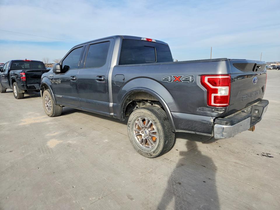 2019 Ford F150 laria VIN 1FTFW1E12KFC64739 COPART salvage auction — REAR END, Tx - Certificate Of Title, sold $9,500 on 2026-07-30 (photo 2)
