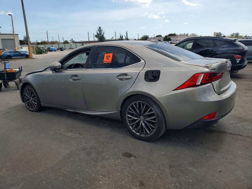 2015 Lexus Is VIN JTHBF1D21F5057309 COPART salvage auction — MECHANICAL, Fl - Certificate Of Title, sold $1,950 on 2026-07-17 (photo 2)