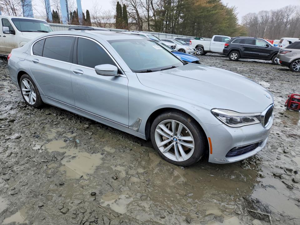 2016 BMW 7 series VIN WBA7F2C56GG416813 COPART salvage auction — MINOR DENT/SCRATCHES, Pa - Cert Of Title, sold $5,500 on 2026-07-20 (photo 4)