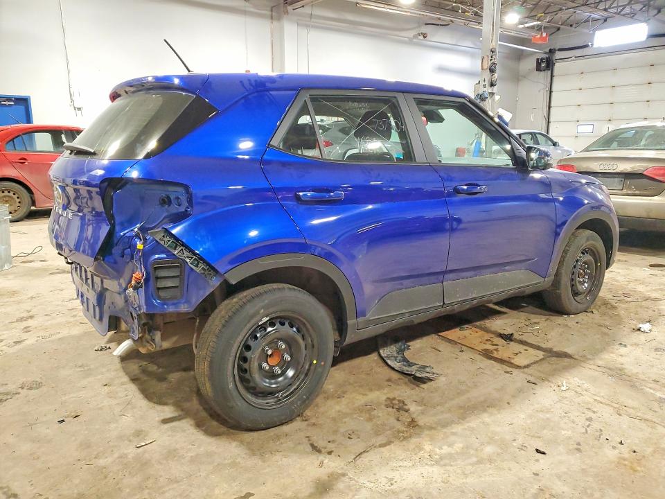 2025 Hyundai Venue VIN KMHRB8A36SU411743 COPART salvage auction — REAR END, Ns - Salvage Title, sold $875 on 2026-07-02 (photo 3)