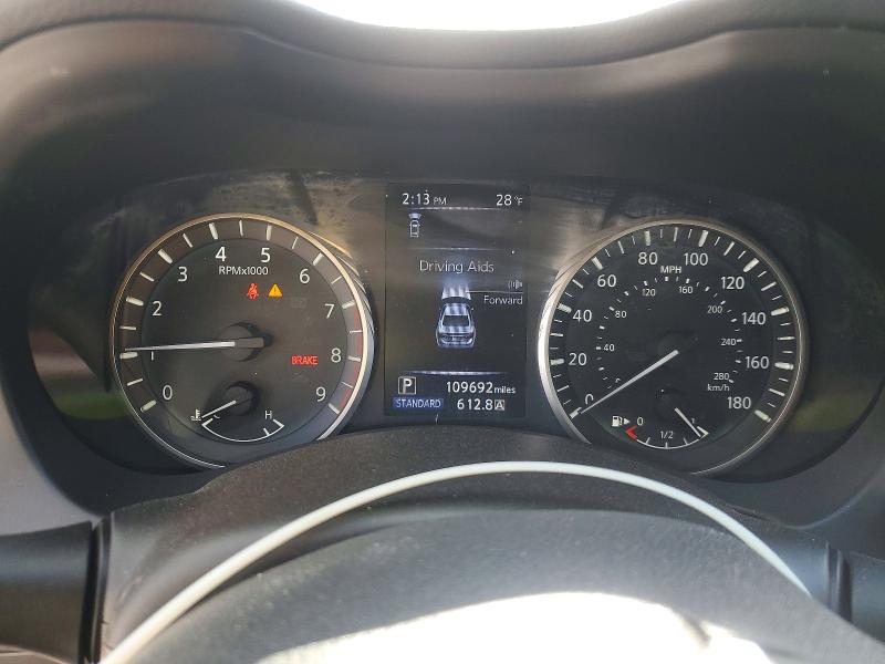 2019 Infiniti Q50 VIN JN1EV7AP1KM513459 COPART salvage auction — REAR END, Ga - Cert Of Title-Salvage, sold $4,850 on 2026-07-13 (photo 9)