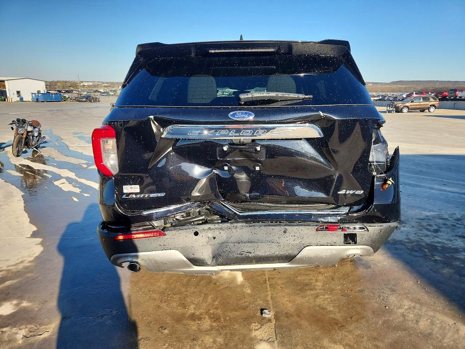 2023 Ford Explorer VIN 1FMSK8FH6PGA60098 COPART salvage auction — FRONT END, Va - Certificate Of Title, sold $12,800 on 2026-07-02 (photo 6)