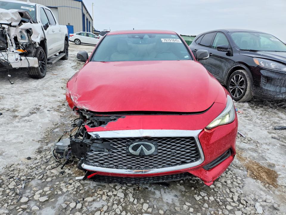 2017 Infiniti Q60 VIN JN1FV7EL1HM701516 COPART salvage auction — FRONT END, Il - Salvage Certificate, sold $3,450 on 2026-07-08 (photo 5)