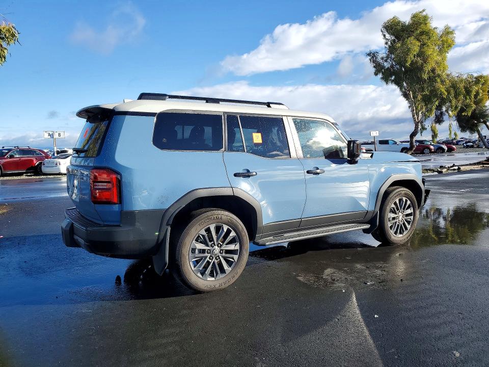 2025 Toyota Land cruiser VIN JTEABFAJXSK026813 COPART salvage auction — Front End, CA - SALVAGE CERTIFICATE, sold $29,250 on 2026-06-08 (photo 3)