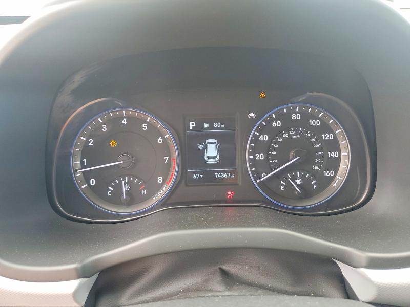 2020 Hyundai Kona VIN KM8K22AA7LU400328 COPART salvage auction — FRONT END, Sc - Cert Of Title-Salvage, sold $3,600 on 2026-07-08 (photo 9)