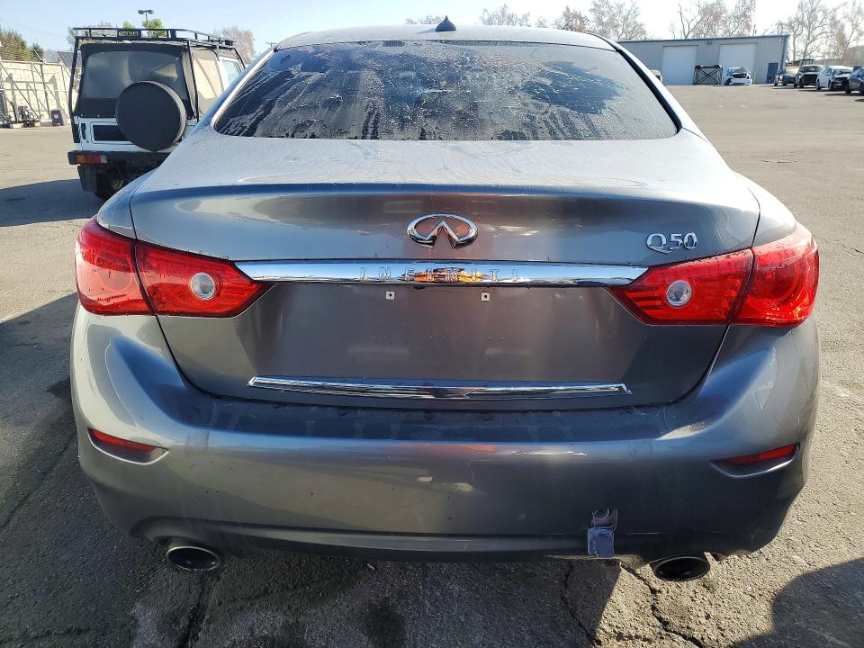 2016 Infiniti Q50 VIN JN1CV7AP8GM202187 COPART salvage auction — MINOR DENT/SCRATCHES, Ca - Dis/Dlr/Exp Only Clean Title, sold $2,500 on 2026-07-30 (photo 6)