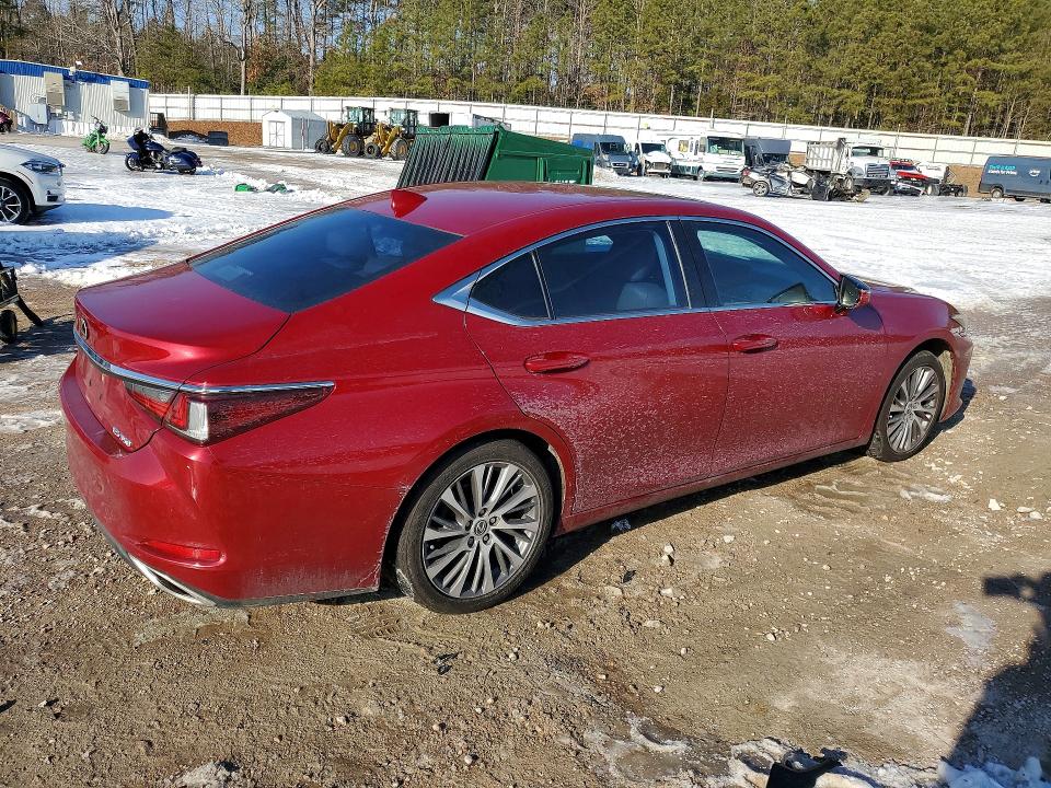 2019 Lexus ES350 VIN 58ABZ1B10KU017911 COPART salvage auction — FRONT END, Va - Cert Of Title - Salvage, sold $8,100 on 2026-07-13 (photo 3)