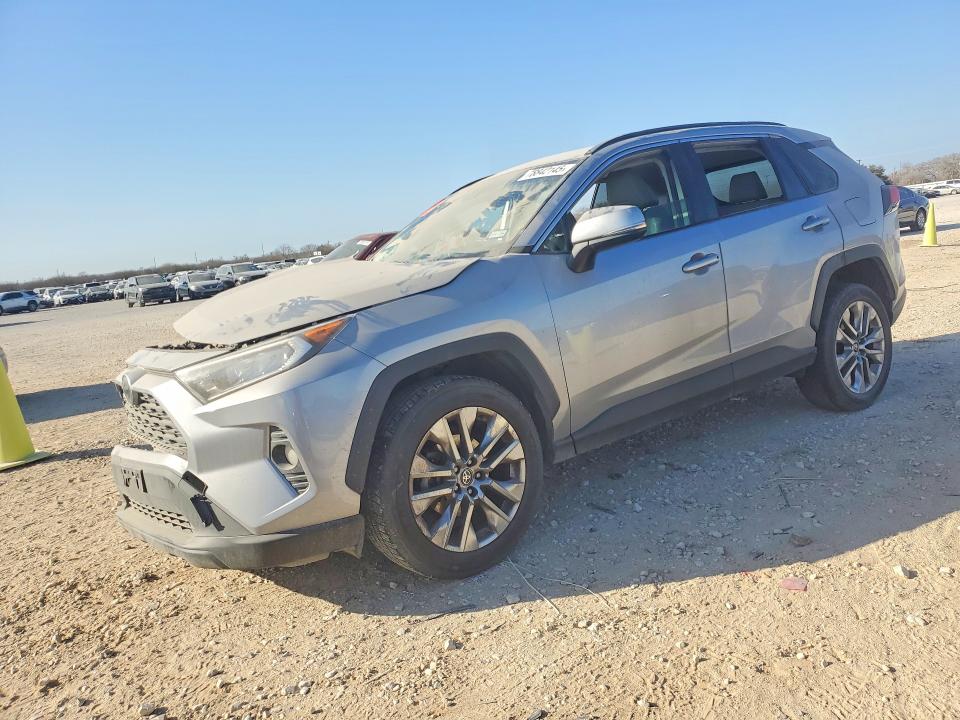 2020 Toyota Rav4 VIN JTMC1RFV2LD055175 COPART salvage auction — FRONT END, Tx - Salvage Vehicle Title, sold $7,900 on 2026-07-09 (photo 1)