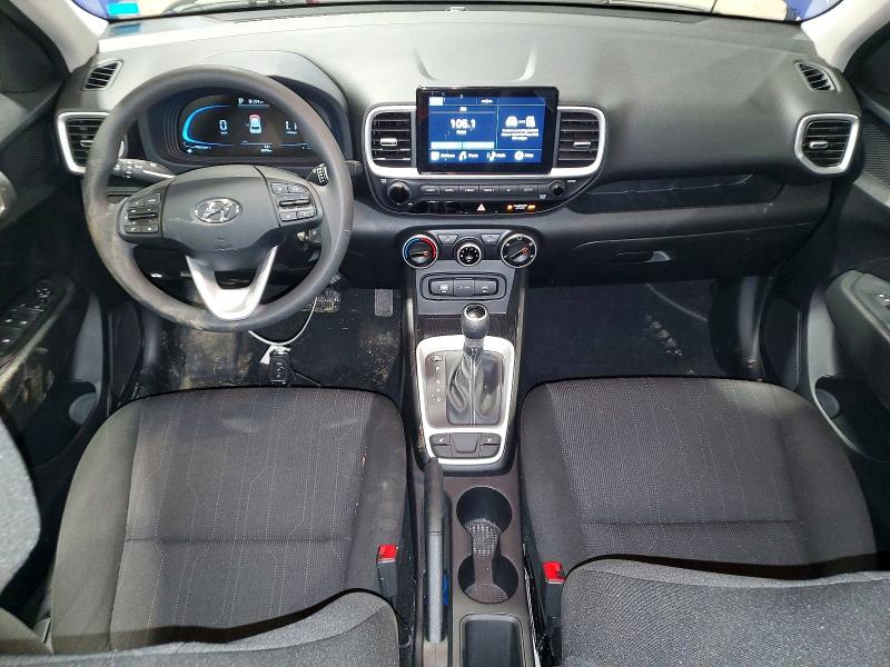 2025 Hyundai Venue VIN KMHRB8A36SU411743 COPART salvage auction — REAR END, Ns - Salvage Title, sold $875 on 2026-07-02 (photo 8)