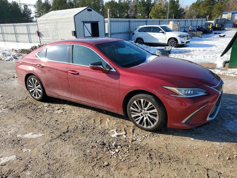 2019 Lexus ES350 VIN 58ABZ1B10KU017911 COPART salvage auction — FRONT END, Va - Cert Of Title - Salvage, sold $8,100 on 2026-07-13 (photo 4)