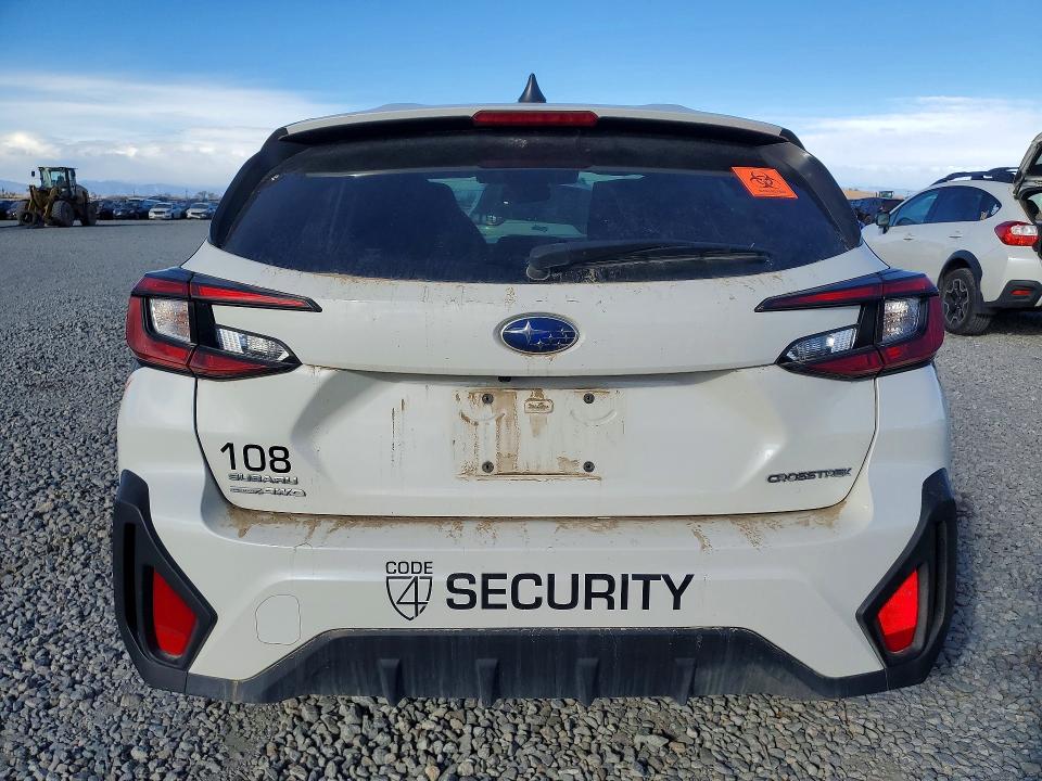 2024 Subaru Crosstrek VIN JF2GUABCXR8369917 COPART salvage auction — FRONT END, Ok - Dis/Dlr/Exp Only Salvage Title, sold $2,350 on 2026-07-09 (photo 6)