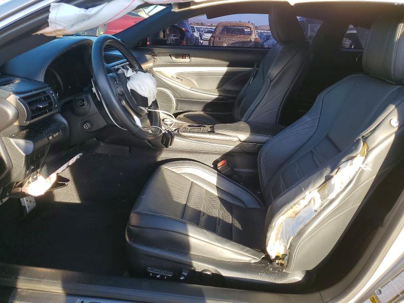 2015 Lexus Rc350 VIN JTHHE5BC5F5003186 COPART salvage auction — FRONT END, Nv - Salvage Title, sold $2,300 on 2026-07-07 (photo 7)