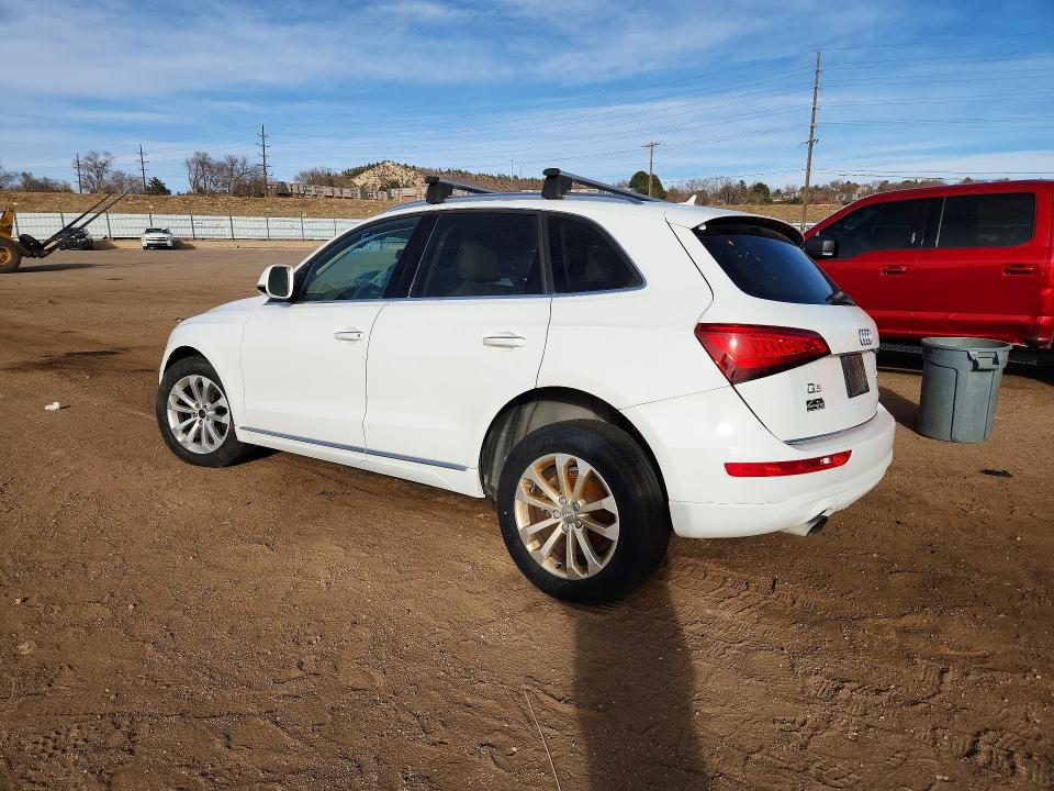 2015 Audi Q5 VIN WA1CFAFP2FA115623 COPART salvage auction — SIDE, Co - Certificate Of Title, sold $2,650 on 2026-07-20 (photo 2)