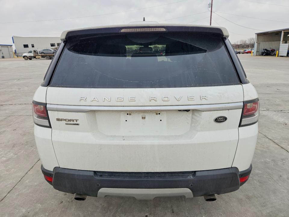 2016 Land rover Rangerover VIN SALWR2PF7GA663889 COPART salvage auction — FRONT END, Tx - Salvage Vehicle Title, sold $5,500 on 2026-07-02 (photo 6)