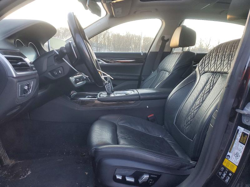 2018 BMW 7 series VIN WBA7F2C56JG424465 COPART salvage auction — NORMAL WEAR, Ar - Certificate Of Title (P), sold $9,600 on 2026-07-28 (photo 7)