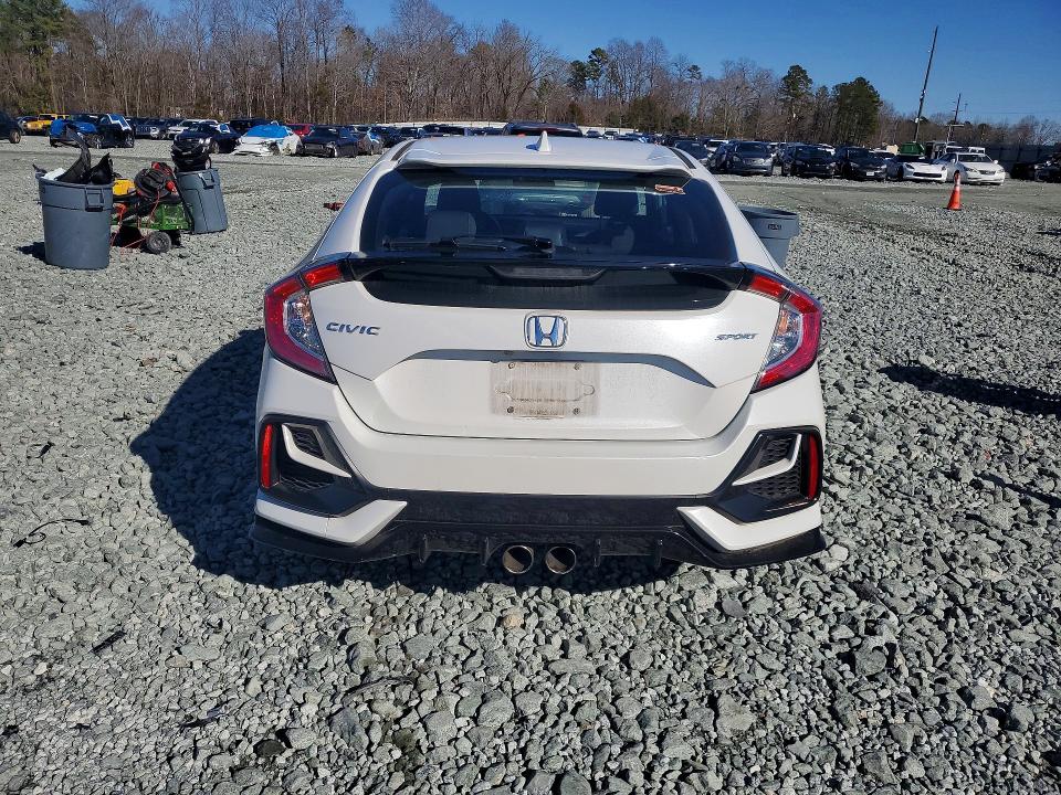 2020 Honda Civic VIN SHHFK7H41LU212849 COPART salvage auction — FRONT END, Nc - Salvage Certificate Of Title, sold $6,100 on 2026-07-29 (photo 6)