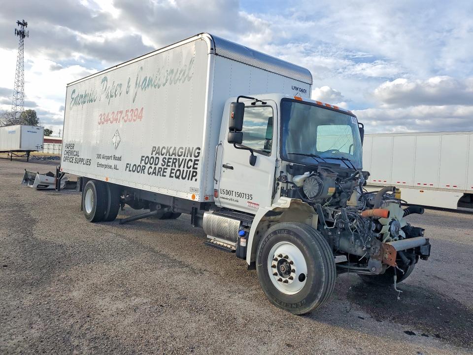 2021 Hino Hino l6 VIN 5PVNJ8AV9M5T50229 COPART salvage auction — FRONT END, ST, sold $2,050 on 2026-07-09 (photo 4)