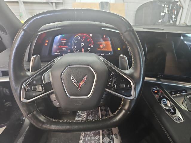 2021 Chevrolet Corvette VIN 1G1YB2D46M5106587 COPART salvage auction — ALL OVER, TX - CERTIFICATE OF TITLE (P), sold $16,800 on 2024-04-05 (photo 9)