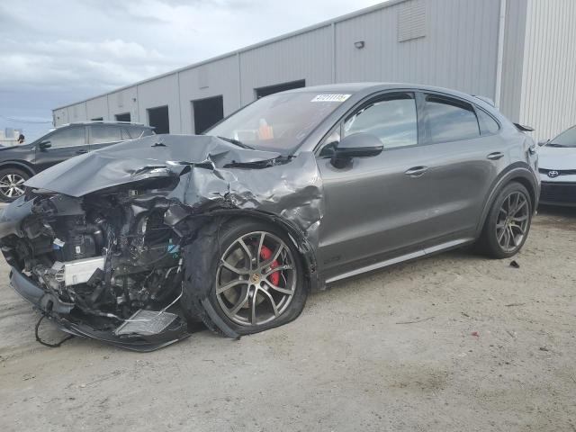 2023 Porsche Cayenne coupe VIN WP1BG2AY5PDA33226 COPART salvage auction — Front End, Salvage Title, sold $29,000 on 2025-07-23 (photo 1)