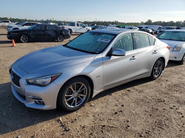 2017 Infiniti Q50 VIN JN1EV7AP2HM739504 COPART salvage auction — HAIL, Tx - Certificate Of Title, sold $750 on 2026-07-17 (photo 1)