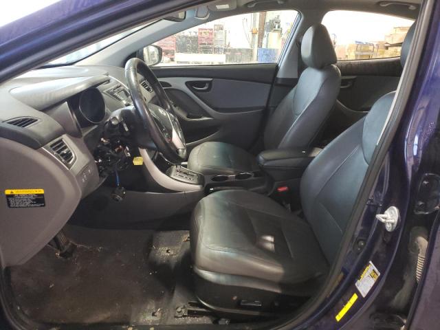 2013 HYUNDAI ELANTRA VIN 5NPDH4AE9DH229782 COPART salvage auction — VANDALISM, NE - CERT OF TITLE-SALVAGE, sold $1,050 on 2025-04-22 (photo 7)