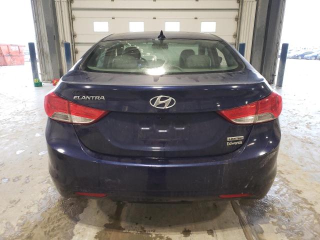 2013 HYUNDAI ELANTRA VIN 5NPDH4AE9DH229782 COPART salvage auction — VANDALISM, NE - CERT OF TITLE-SALVAGE, sold $1,050 on 2025-04-22 (photo 6)