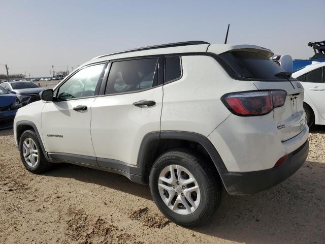 2018 Jeep Compass VIN 3C4NJCAB5JT468041 COPART salvage auction — Front End, TX - SALVAGE VEHICLE TITLE, sold $3,050 on 2026-07-02 (photo 2)
