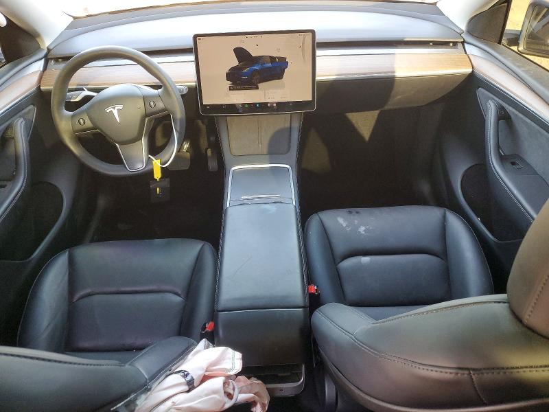2024 Tesla Model y VIN 7SAYGDED7RF120574 COPART salvage auction — FRONT END, Ca - Salvage Certificate, sold $12,700 on 2026-07-20 (photo 8)