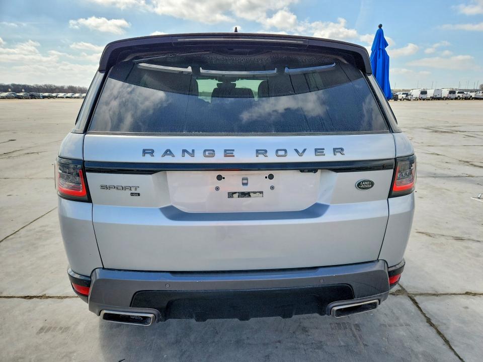 2022 Land Rover Range Rover Sport VIN SALWR2SUXNA218761 COPART salvage auction — Front End, TX - SALVAGE VEHICLE TITLE, sold $17,800 on 2026-04-09 (photo 6)