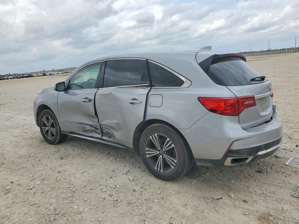 2018 Acura Mdx VIN 5J8YD3H33JL007646 COPART salvage auction — SIDE, Tx - Certificate Of Title, sold $3,800 on 2026-07-09 (photo 2)