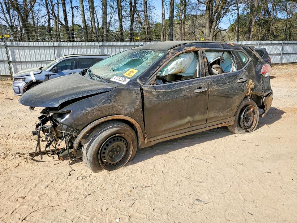 2015 Nissan Rogue VIN KNMAT2MT6FP502801 COPART salvage auction — ALL OVER, GA - BILL OF SALE - PARTS ONLY, sold $250 on 2026-07-31 (photo 1)