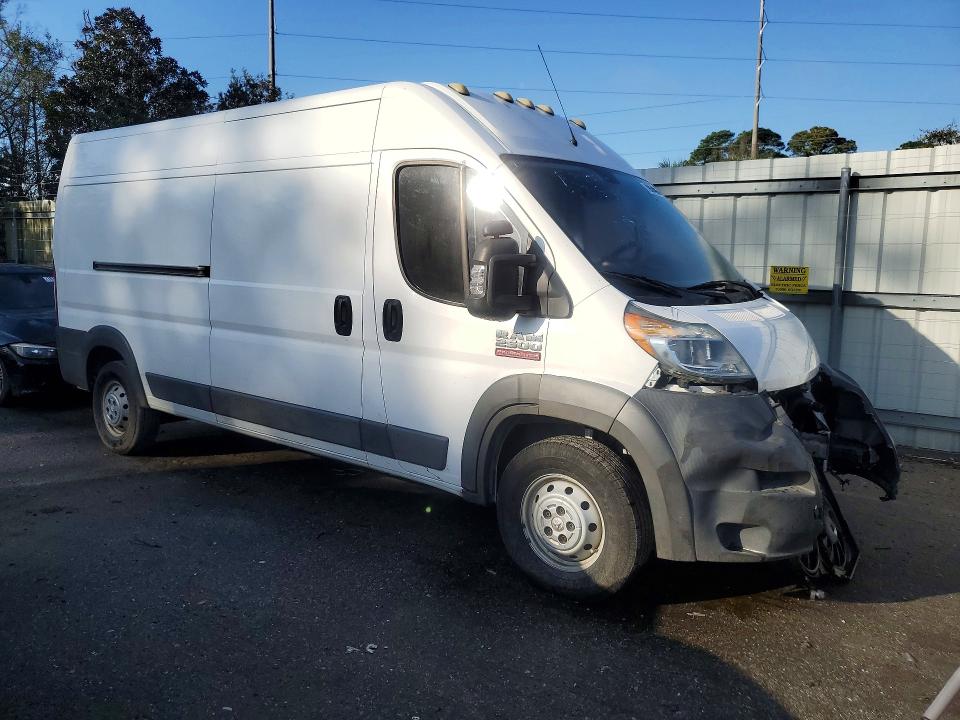 2017 Ram Promaster VIN 3C6TRVDG5HE527159 COPART salvage auction — FRONT END, Fl - Cert Of Title-Rebuildable Slvg, sold $3,291 on 2026-07-09 (photo 4)