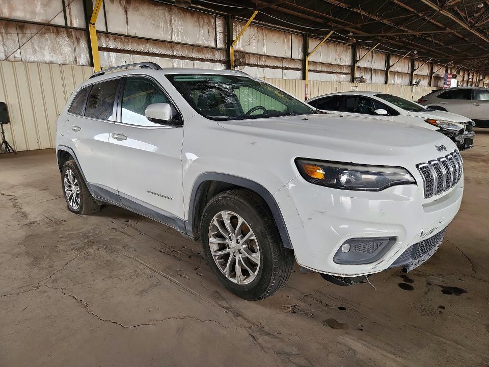 2019 Jeep Cherokee VIN 1C4PJLLB3KD316398 COPART salvage auction — FRONT END, Az - Dealer Only Clean Title, sold $2,150 on 2026-07-20 (photo 4)