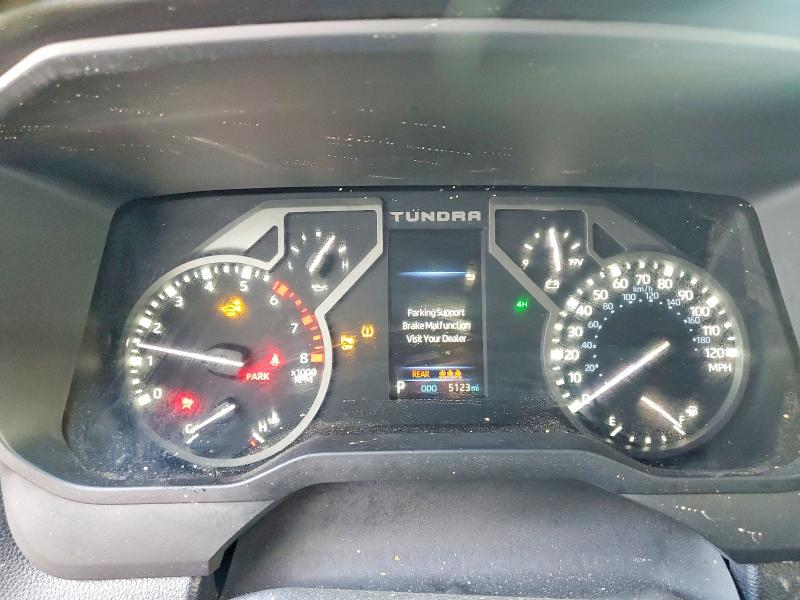 2026 Toyota Tundra VIN 5TFLA5DB3TX350396 COPART salvage auction — FRONT END, In - Certificate Of Title, sold $28,000 on 2026-07-09 (photo 9)