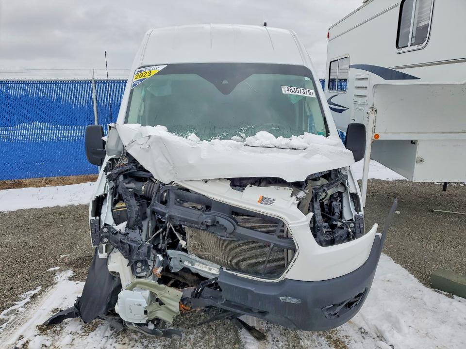 2023 Ford Transit VIN 1FTBR2X80PKA36873 COPART salvage auction — FRONT END, Ns - Salvage Title, sold $1,500 on 2026-07-09 (photo 5)