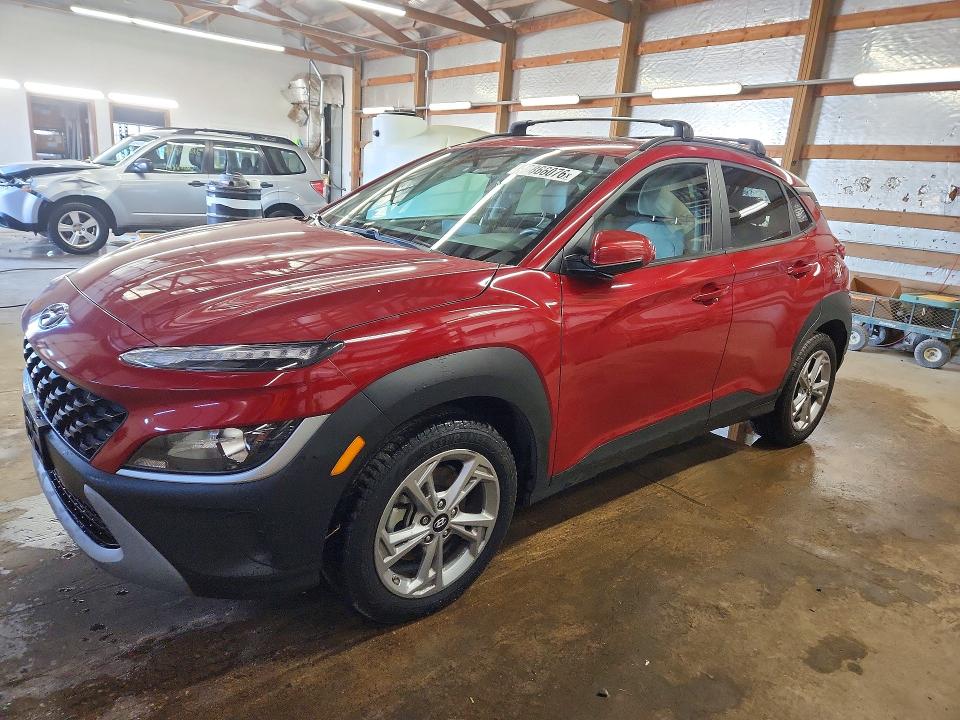 2022 Hyundai Kona VIN KM8K3CAB7NU857560 COPART salvage auction — SIDE, IL - SALVAGE CERTIFICATE, sold $5,200 on 2026-07-06 (photo 1)