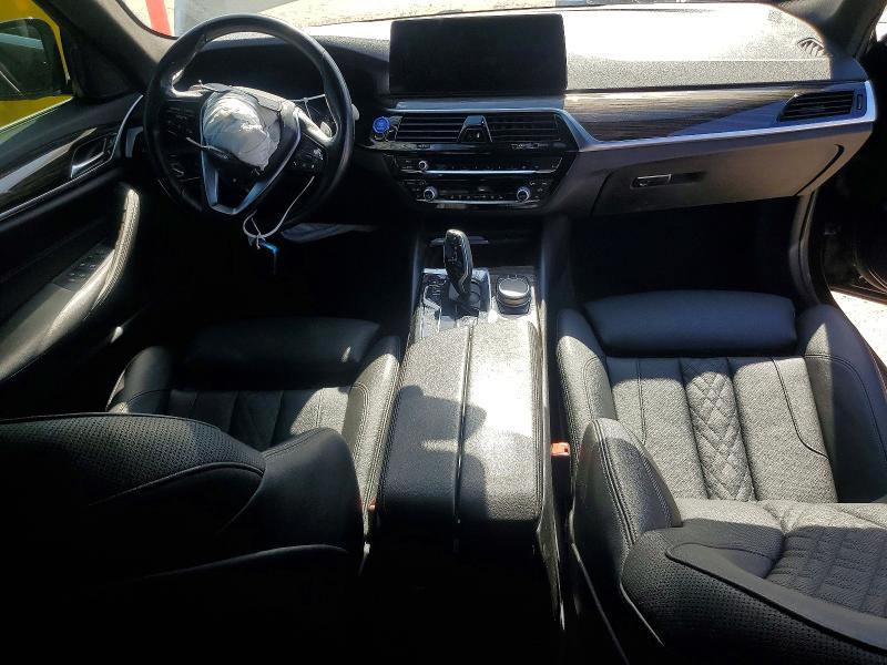 2021 BMW 530 VIN WBA53BH05MWX00934 COPART salvage auction — FRONT END, Sc - Cert Of Title-Salvage, sold $11,500 on 2026-07-06 (photo 8)