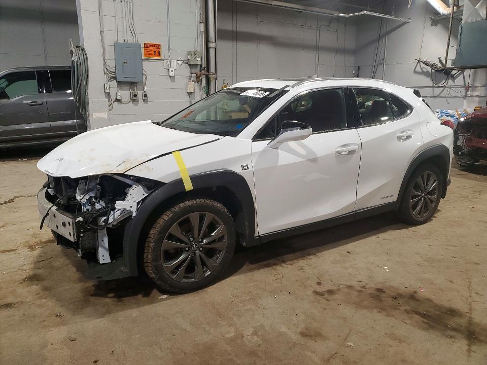 2020 Lexus Ux 250h VIN JTHR9JBH4L2024542 COPART salvage auction — FRONT END, NS - SALVAGE TITLE, sold $8,900 on 2026-07-02 (photo 1)