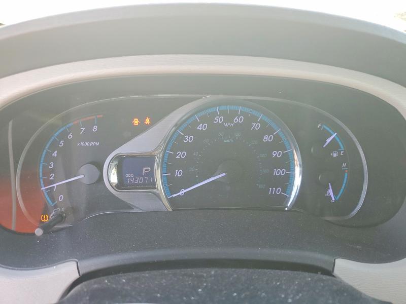 2014 Toyota Sienna VIN 5TDYK3DC4ES450354 COPART salvage auction — REAR END, Sc - Cert Of Title-Salvage, sold $4,000 on 2026-07-06 (photo 9)