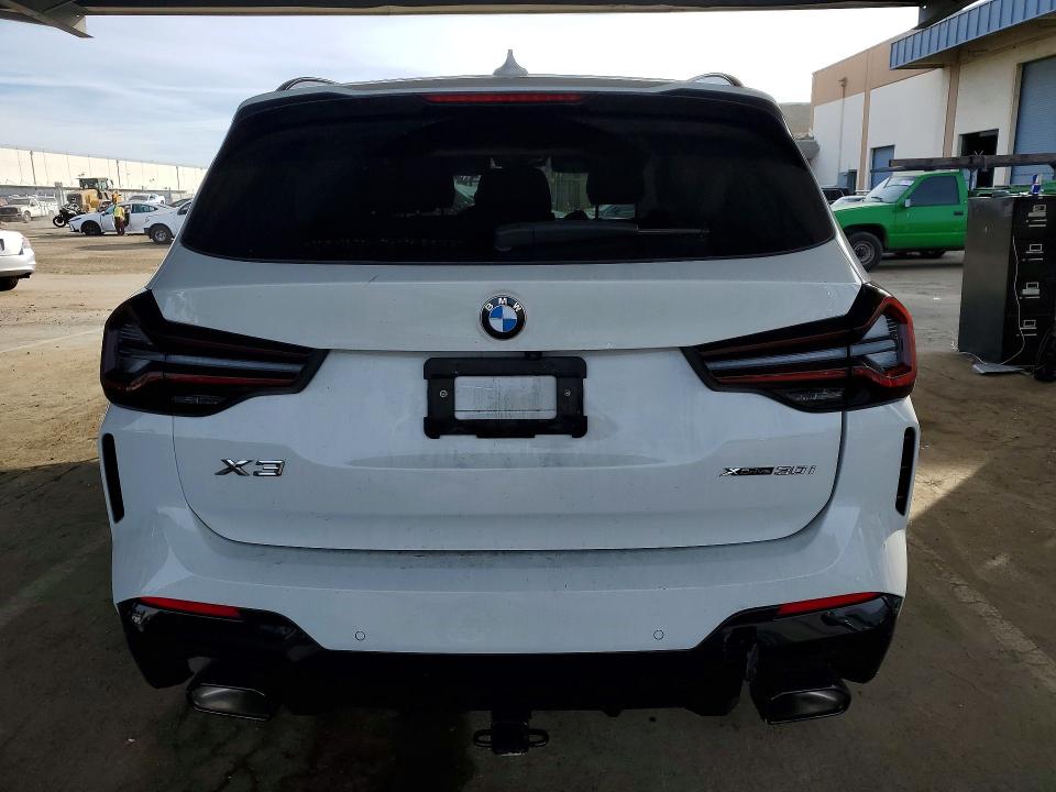 2024 BMW X3 VIN 5UX53DP0XR9V66894 COPART salvage auction — FRONT END, Ca - Salvage Certificate, sold $2,950 on 2026-07-02 (photo 6)