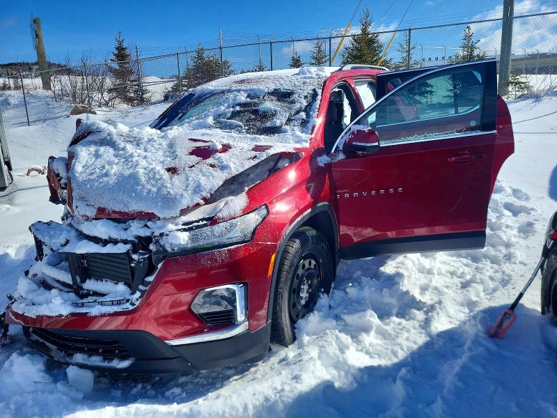 2023 Chevrolet Traverse VIN 1GNEVHKW7PJ311010 COPART salvage auction — FRONT END, Ns - Salvage Title, sold $7,200 on 2026-07-09 (photo 1)