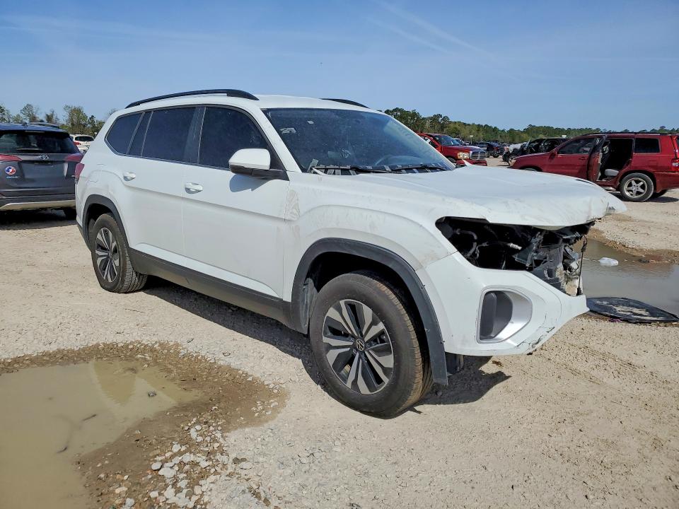 2025 Volkswagen Atlas VIN 1V2DR2CA3SC553376 COPART salvage auction — FRONT END, Tx - Certificate Of Title, sold $12,600 on 2026-07-09 (photo 4)