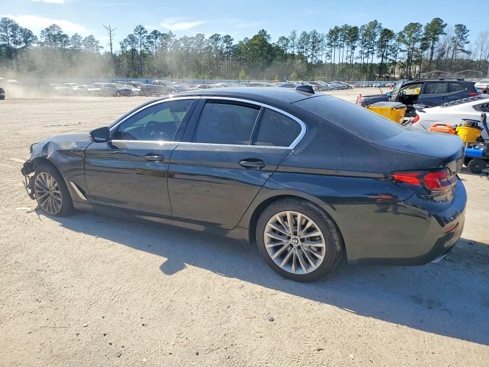 2021 BMW 530 VIN WBA53BH05MWX00934 COPART salvage auction — FRONT END, Sc - Cert Of Title-Salvage, sold $11,500 on 2026-07-06 (photo 2)