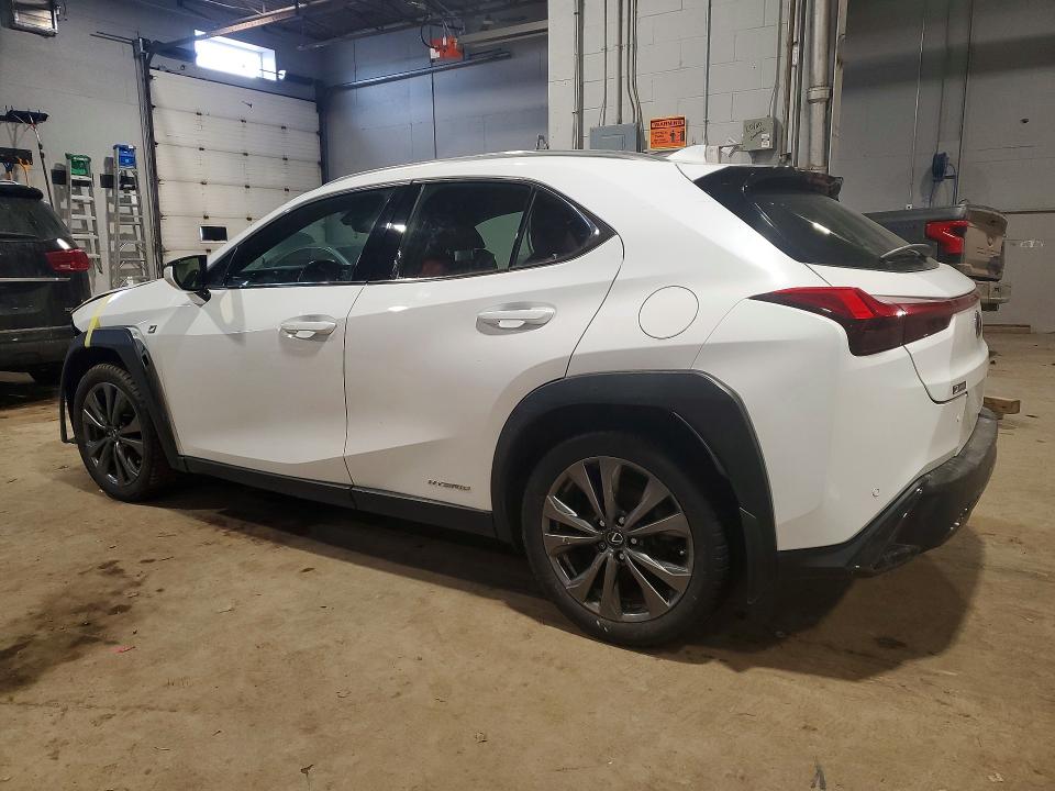 2020 Lexus Ux 250h VIN JTHR9JBH4L2024542 COPART salvage auction — FRONT END, NS - SALVAGE TITLE, sold $8,900 on 2026-07-02 (photo 2)